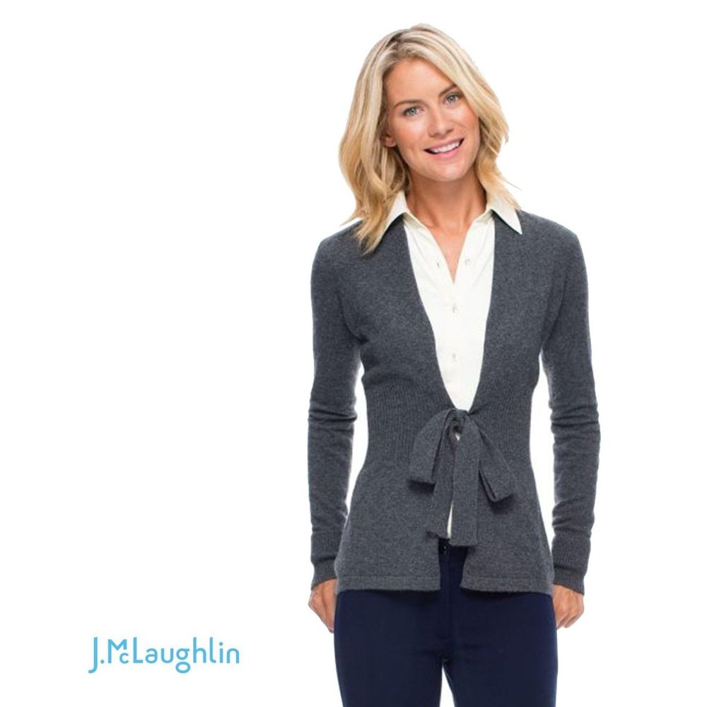 J. McLaughlin Reagan Cashmere Cardigan Small